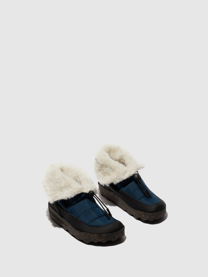 asportuguesas Round Toe Boots COAT NAVY