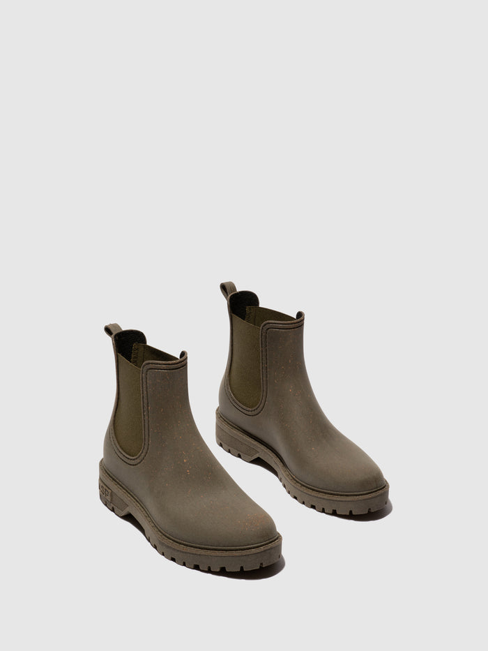 asportuguesas Chelsea Ankle Boots OAK MILITARY