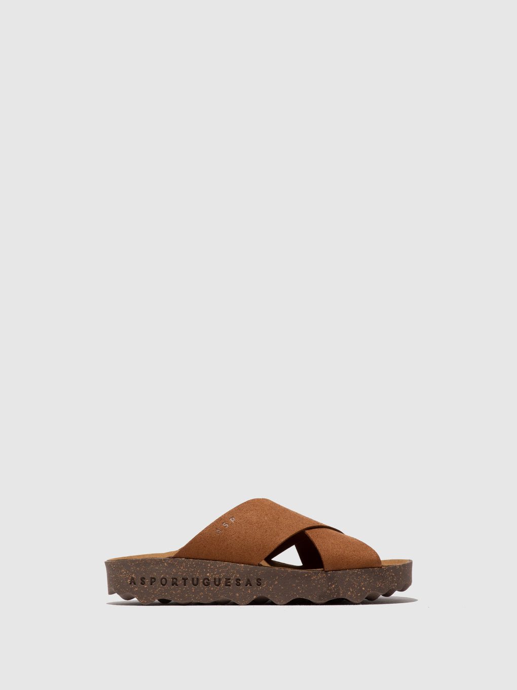 Criss-cross Sandals CROSS BROWN - ASPORTUGUESAS
