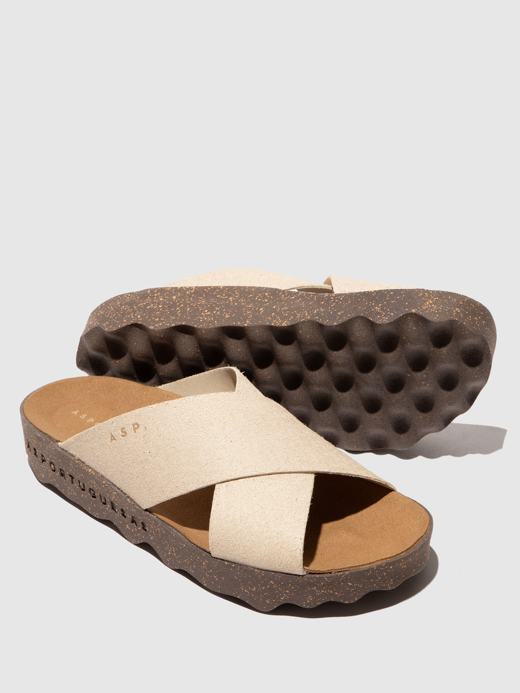 Criss-cross Sandals CROSS NUDE - ASPORTUGUESAS