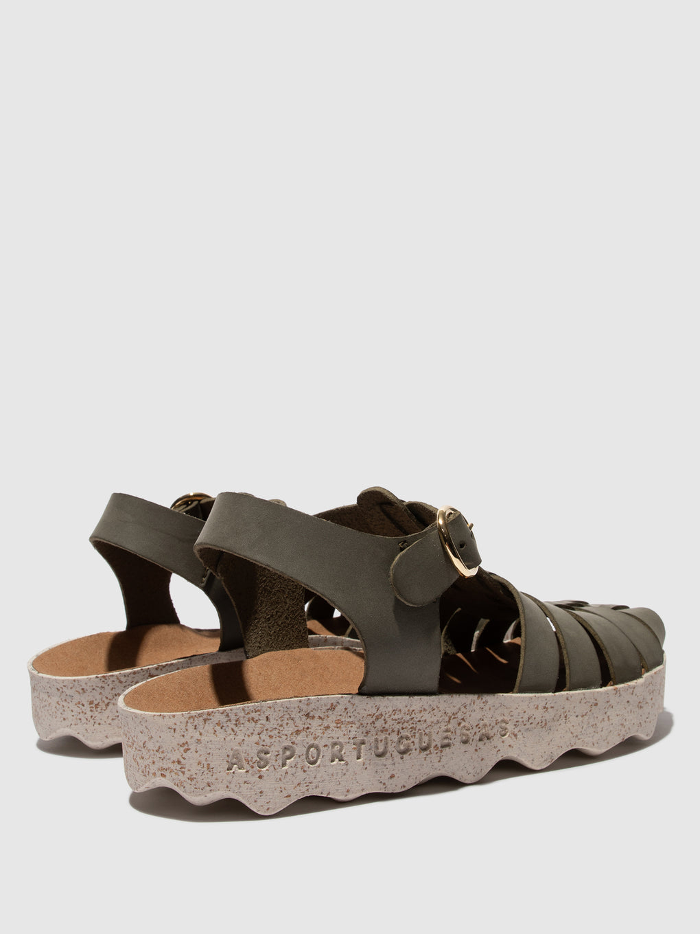 Buckle Sandals CALIX KHAKI