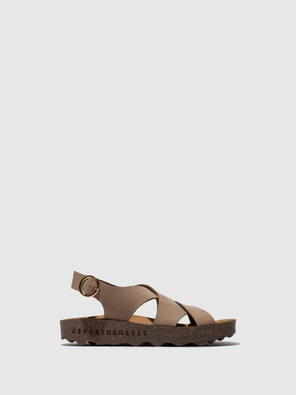 Buckle Sandals CUSK SAND - ASPORTUGUESAS