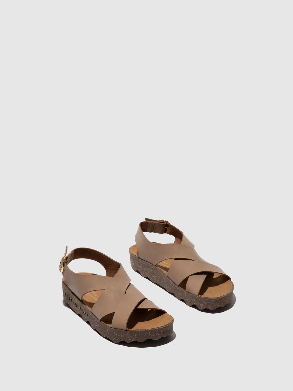 Buckle Sandals CUSK SAND - ASPORTUGUESAS
