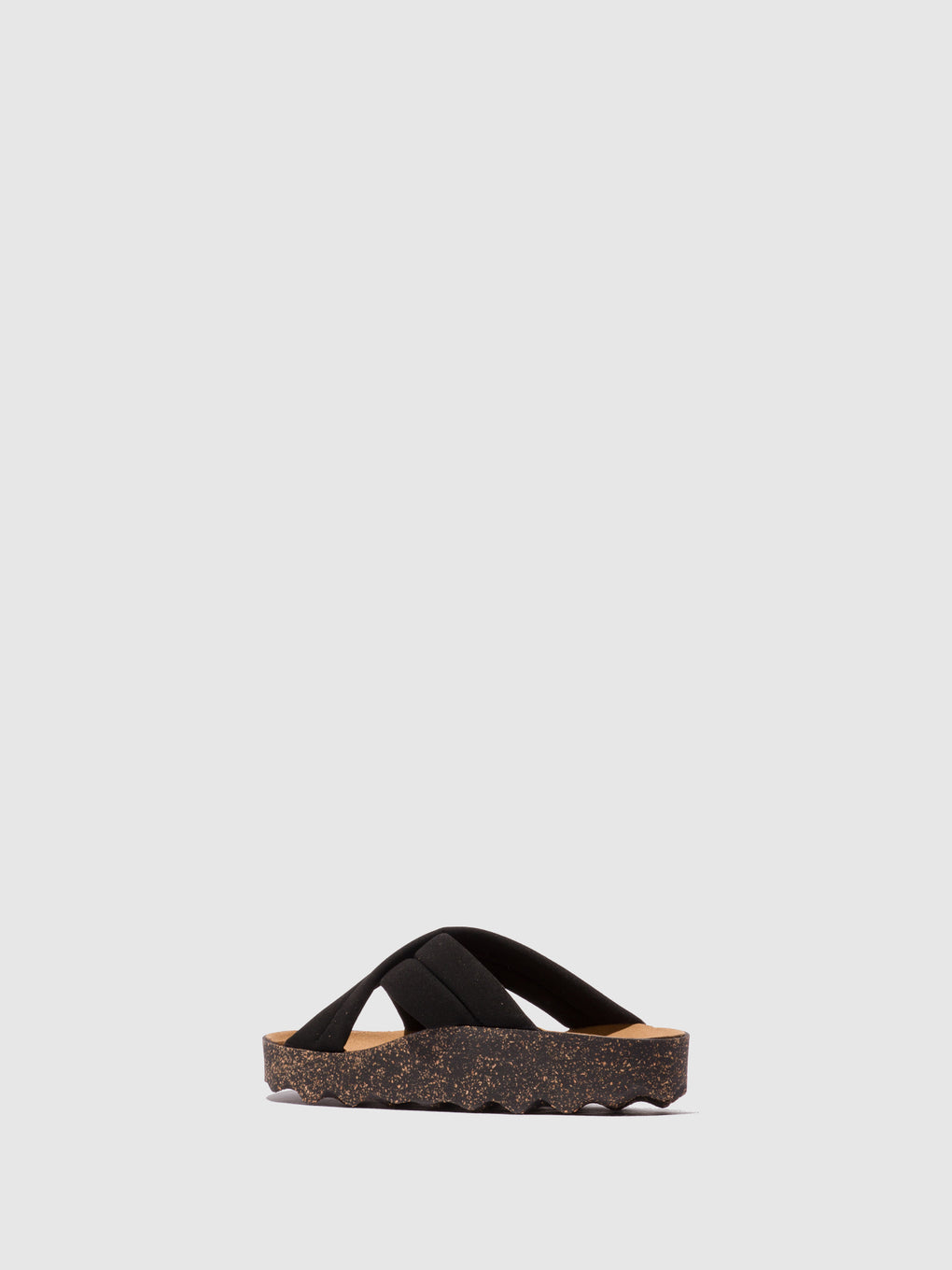 Criss-cross Sandals CURR BLACK - ASPORTUGUESAS