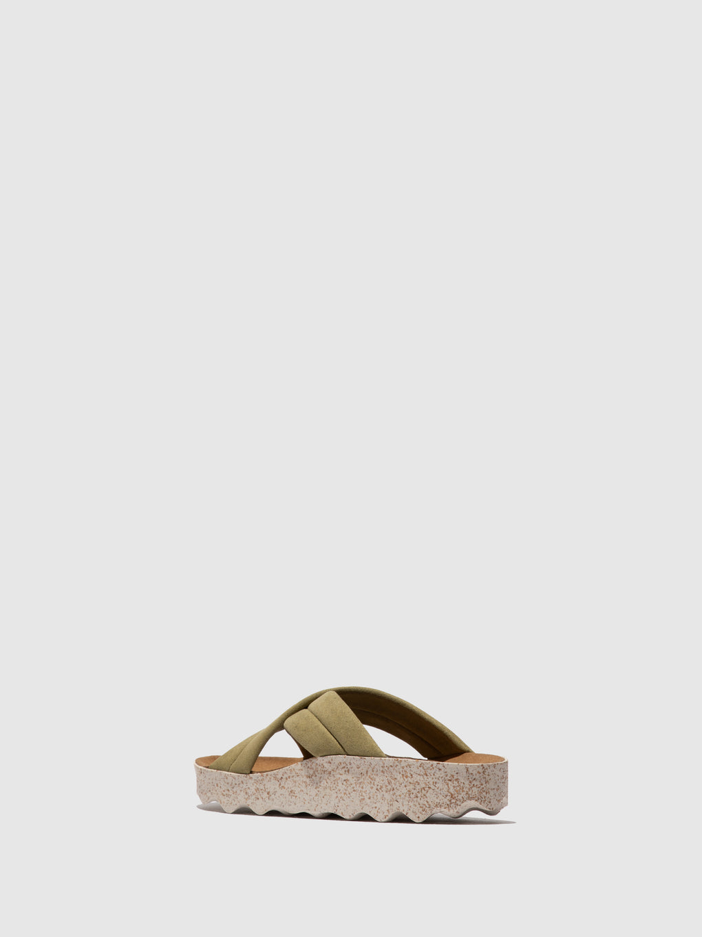Criss-cross Sandals CURR MOSS GREEN - ASPORTUGUESAS