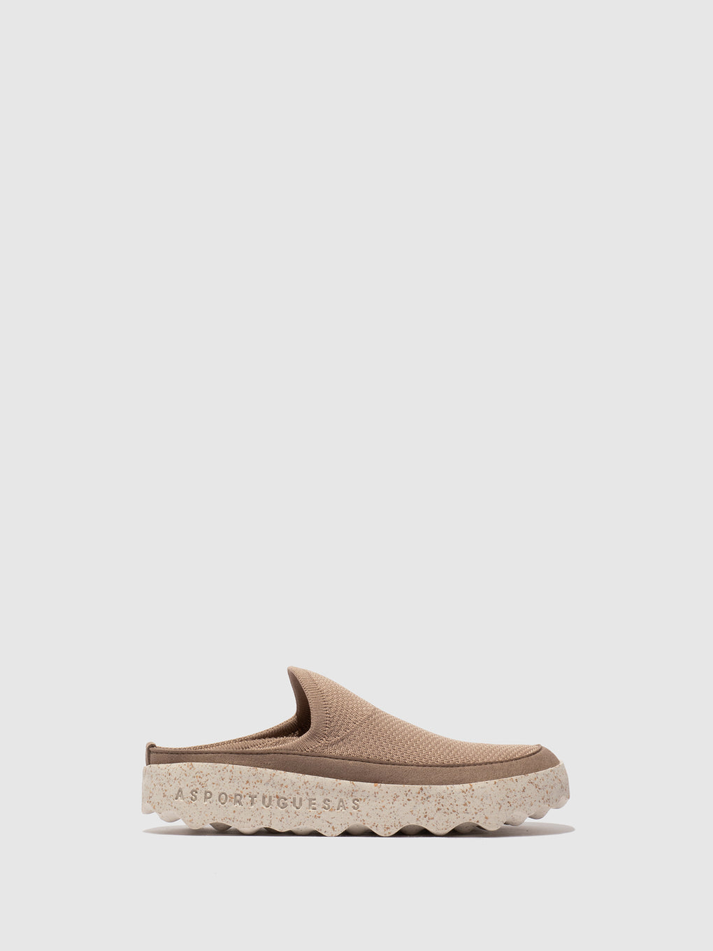 Elasticated Mules COVE TAUPE