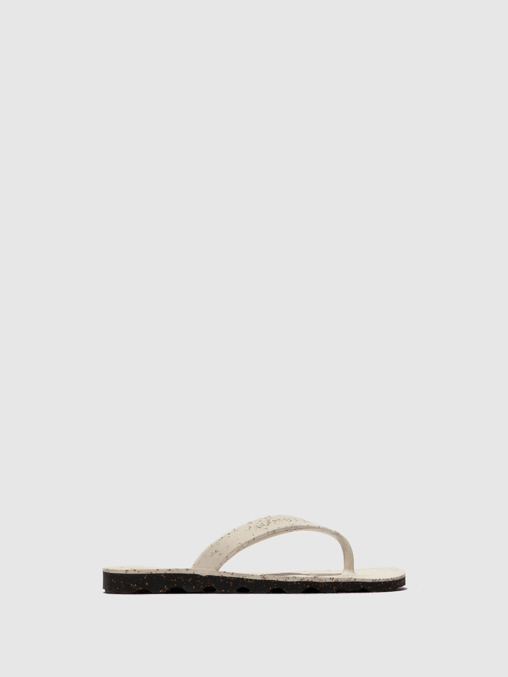 Thong Flip-Flops EARTH NATURAL/BLACK - ASPORTUGUESAS