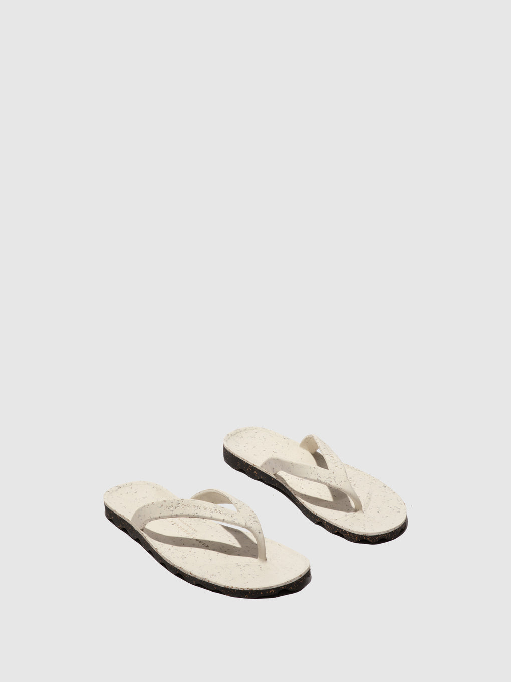 Thong Flip-Flops EARTH NATURAL/BLACK - ASPORTUGUESAS
