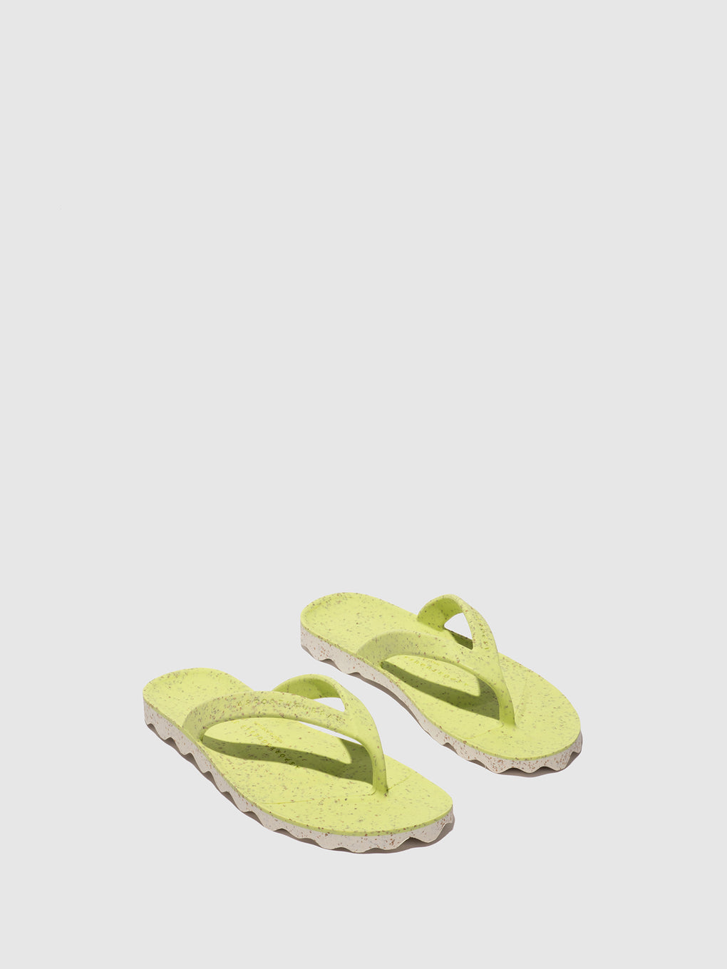 Thong Flip-Flops EARTH LIME/NATURAL - ASPORTUGUESAS