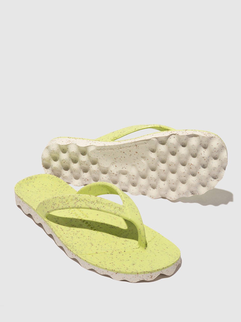 Thong Flip-Flops EARTH LIME/NATURAL - ASPORTUGUESAS