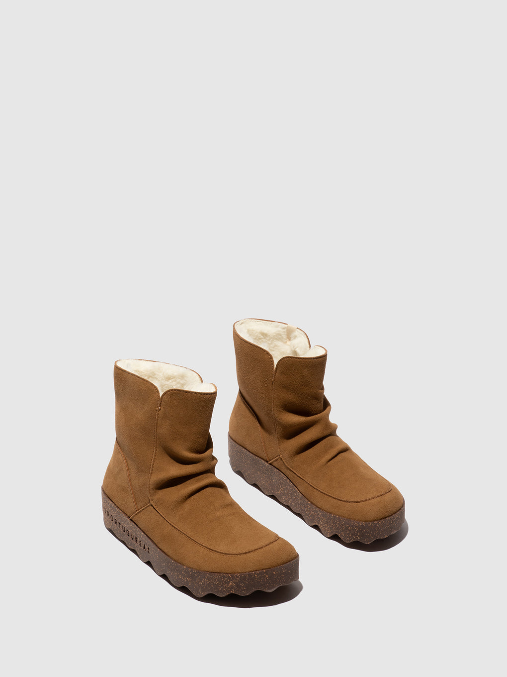 Round Toe Boots CUFF TABACO - ASPORTUGUESAS