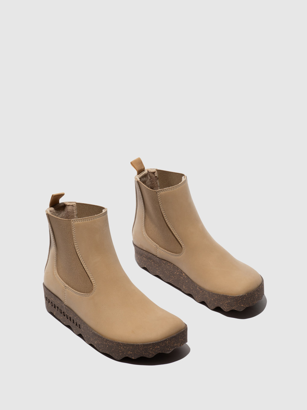 Chelsea Ankle Boots CIVET BEIGE - ASPORTUGUESAS