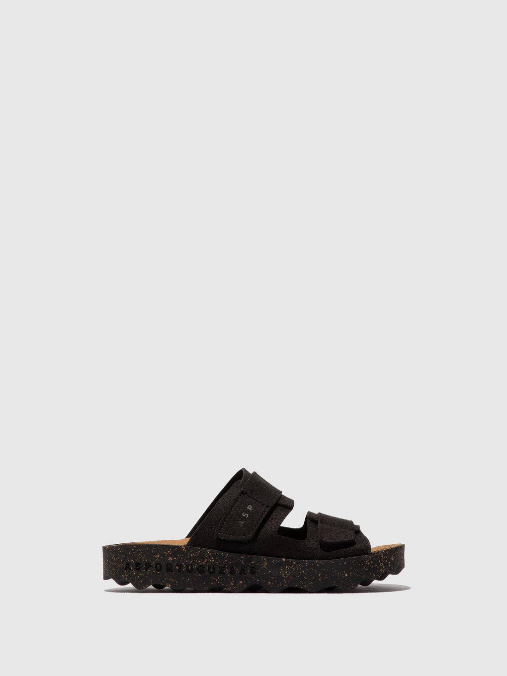 Velcro Sandals CLEEK BLACK - ASPORTUGUESAS