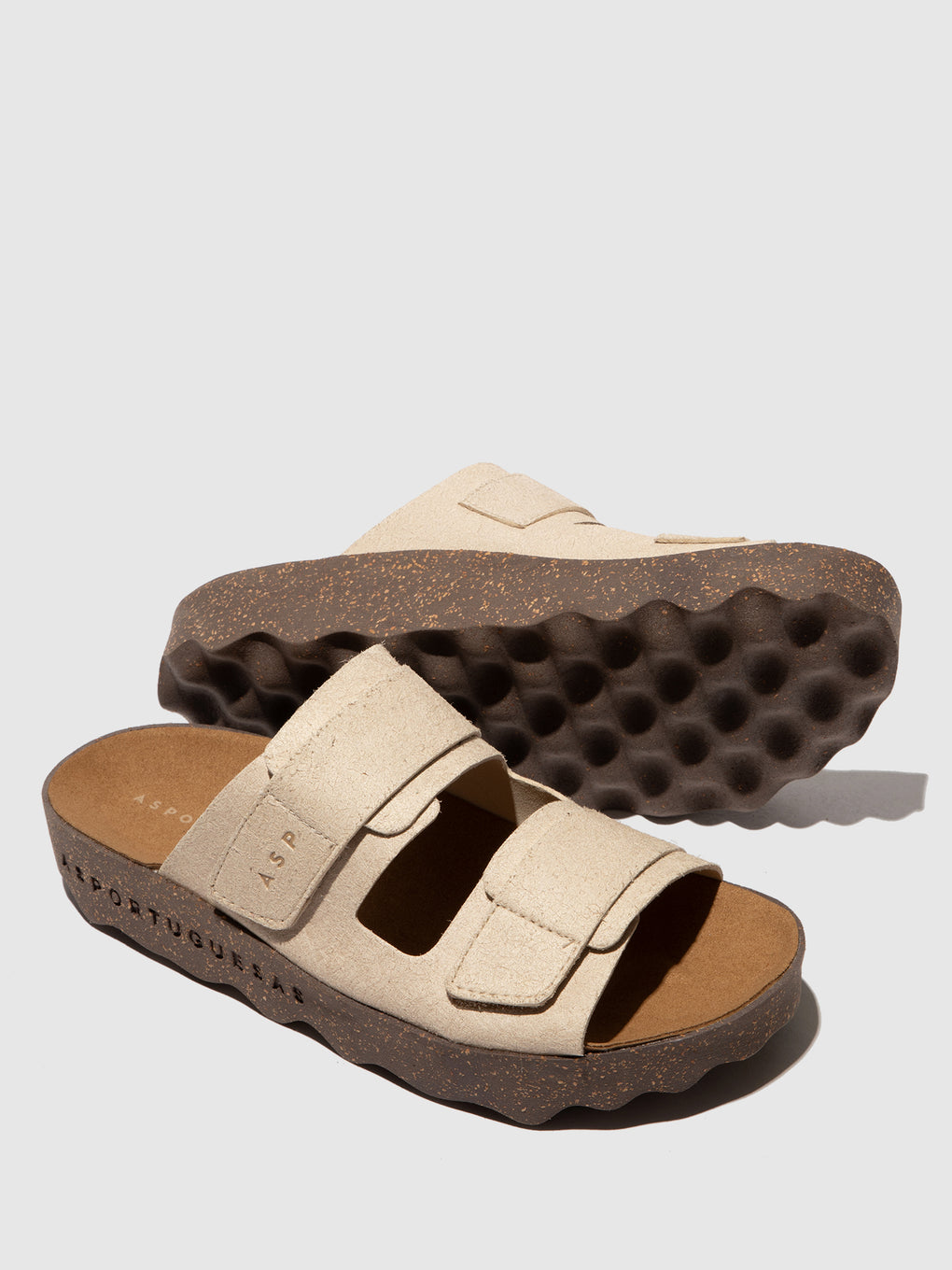 Velcro Sandals CLEEK NUDE - ASPORTUGUESAS