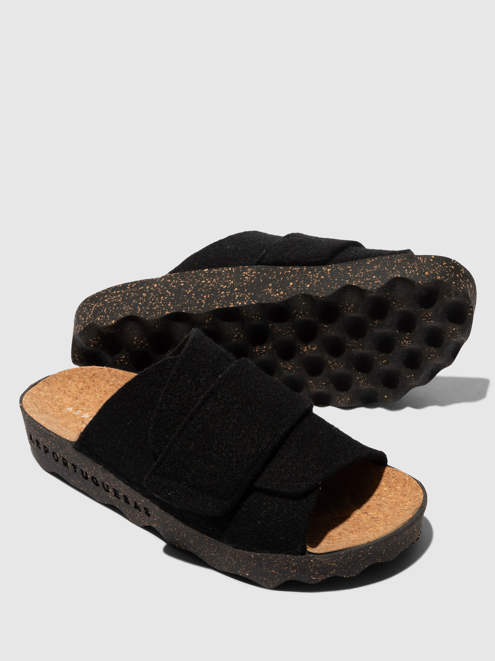 Velcro Sandals CLAVI BLACK