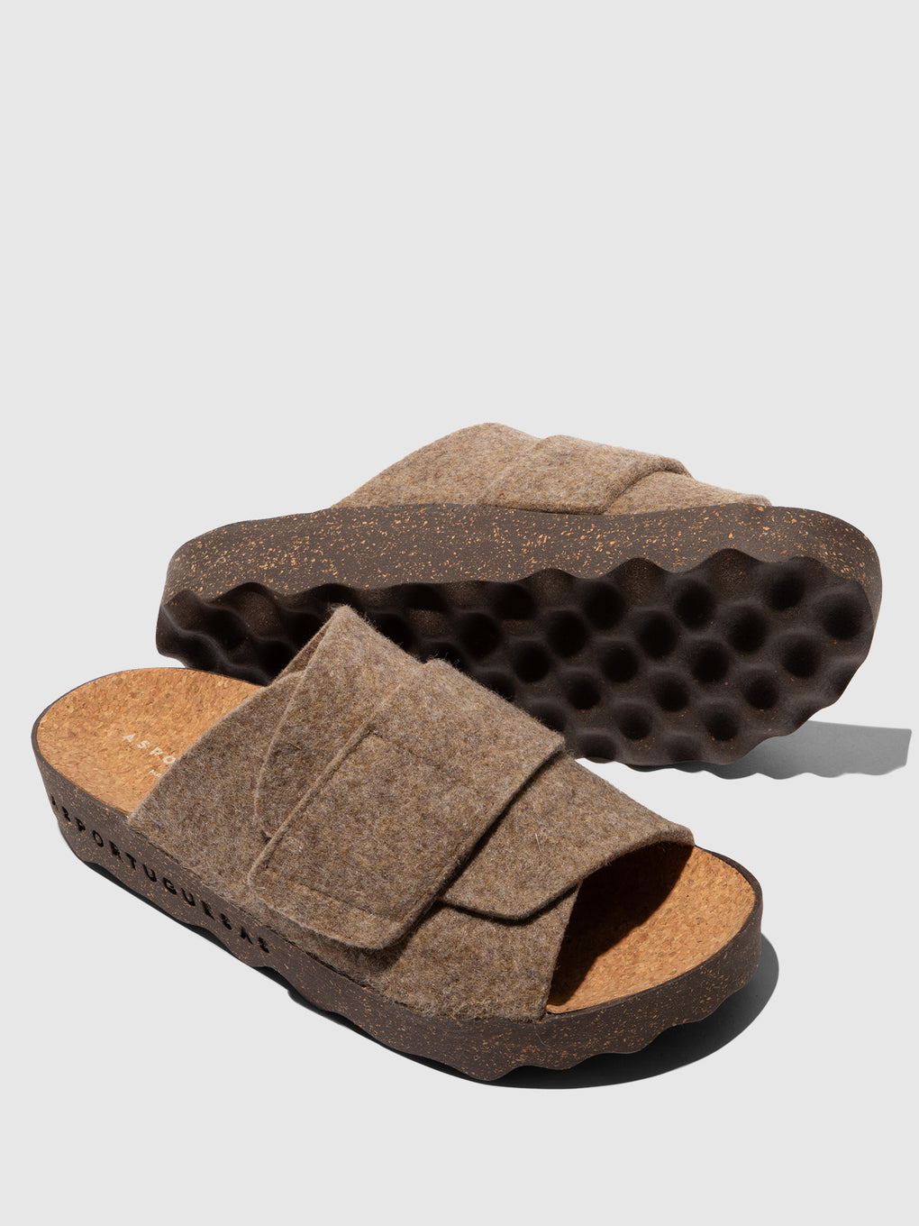 Velcro Sandals CLAVI TAUPE