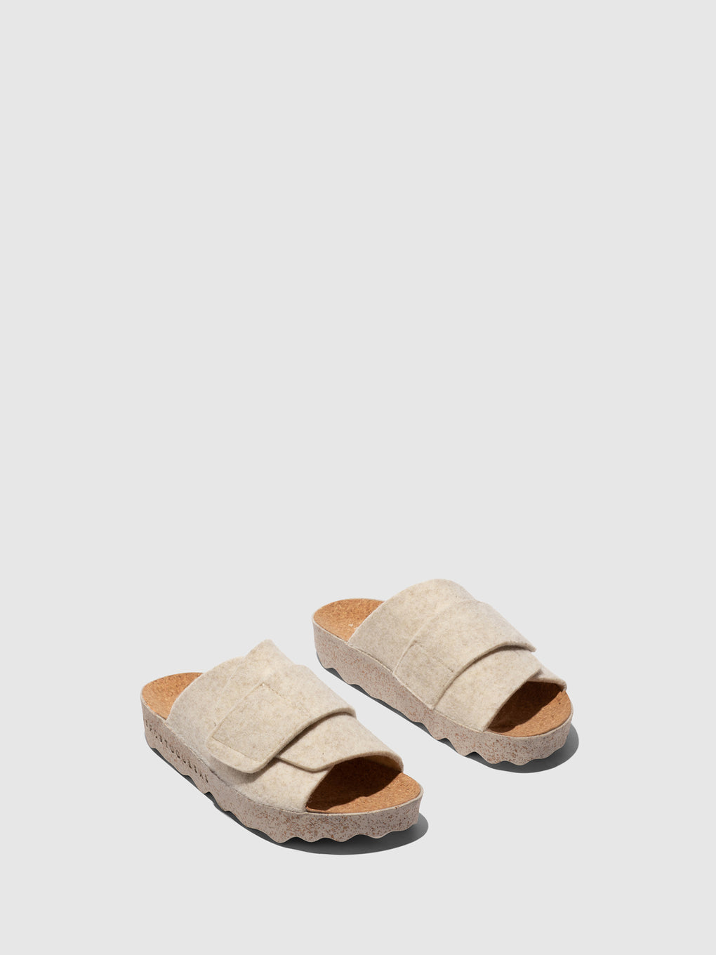 Velcro Sandals CLAVI WHITE