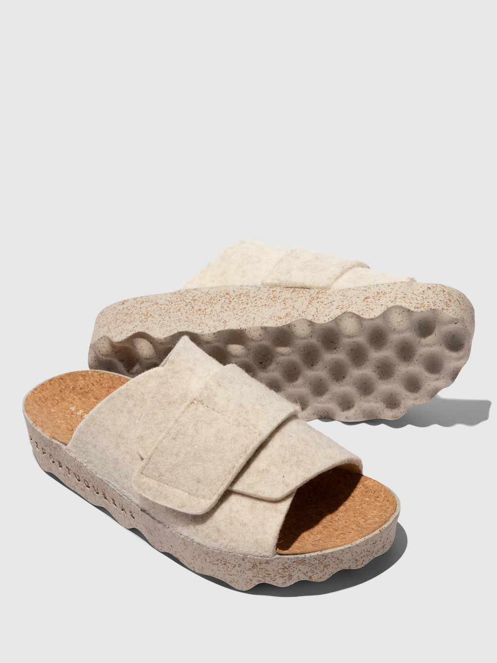 Velcro Sandals CLAVI WHITE