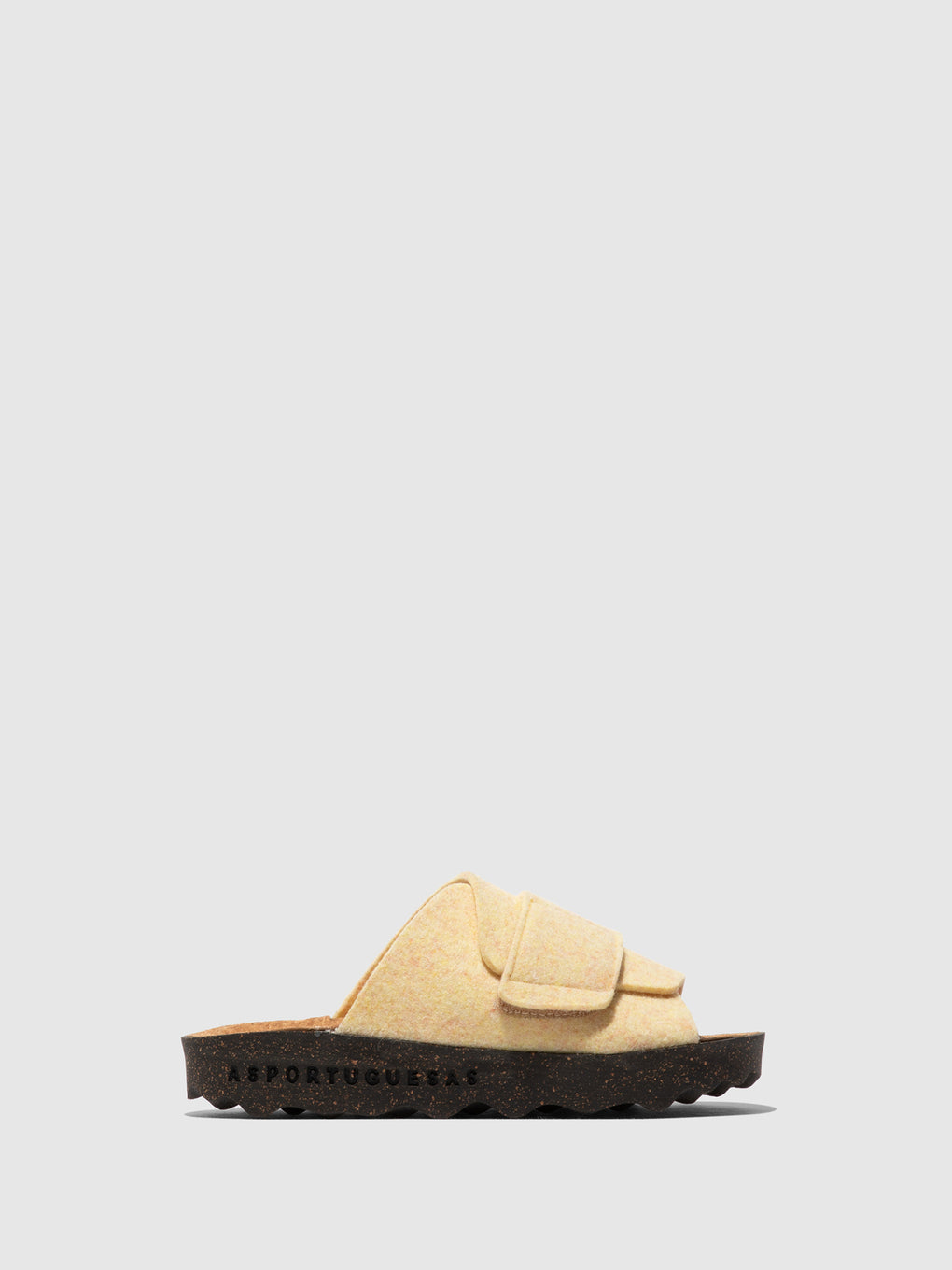 Velcro Sandals CLAVI LIGHT YELLOW