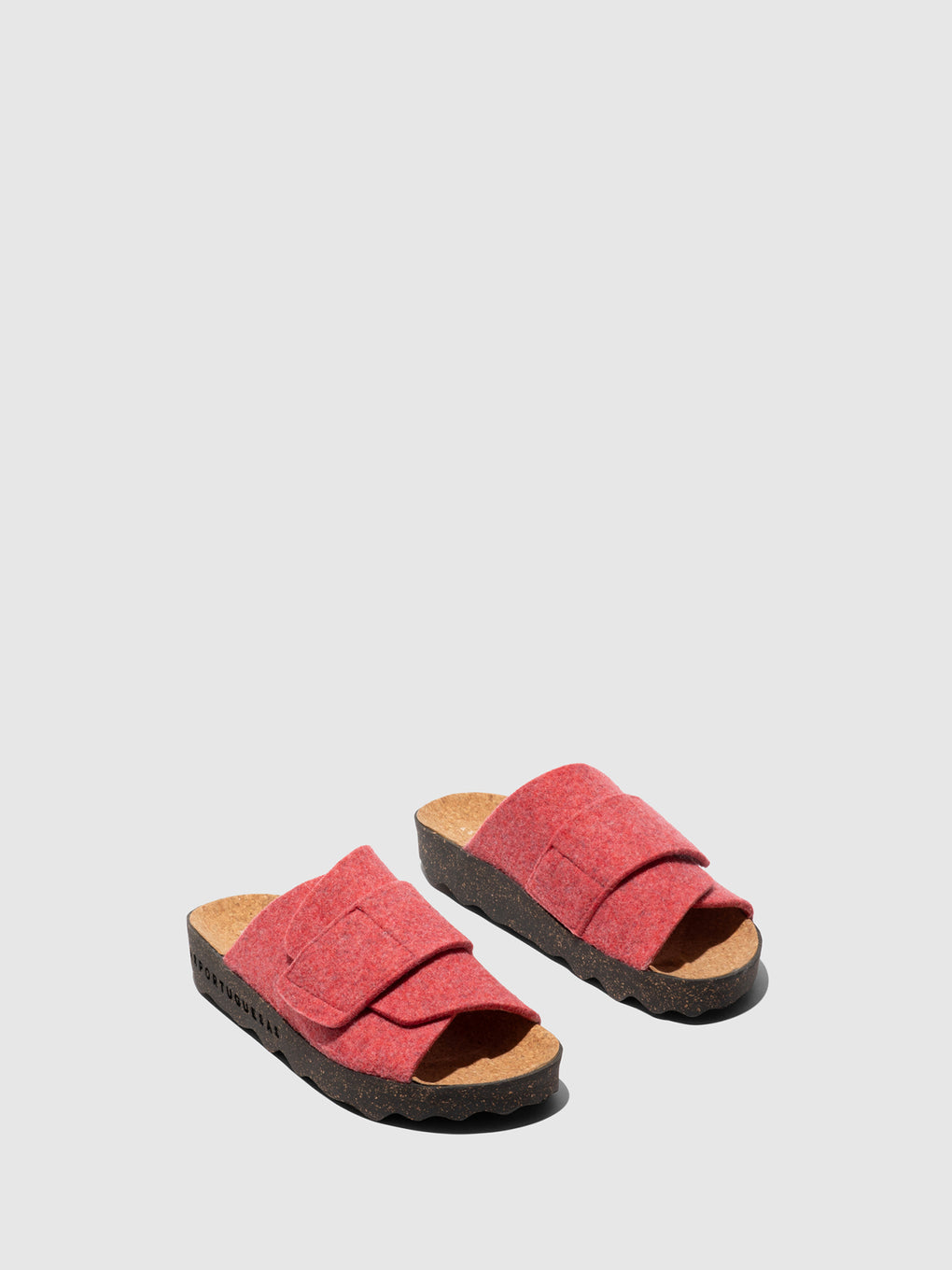 Velcro Sandals CLAVI RUBY RED