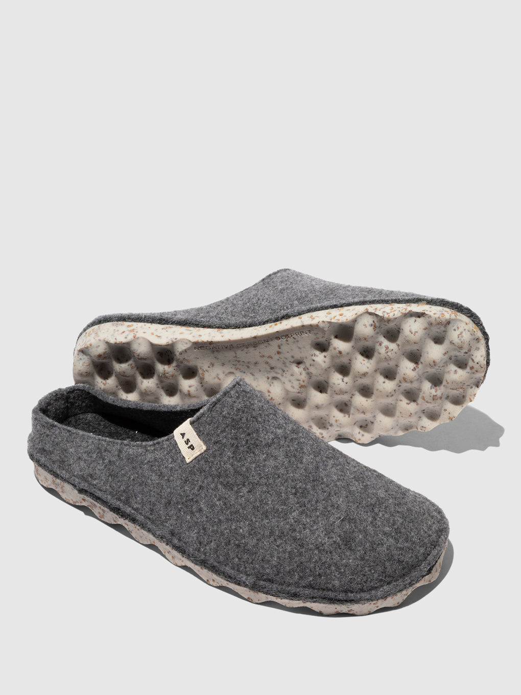 Slip-on Mules NATURA CONCRETE