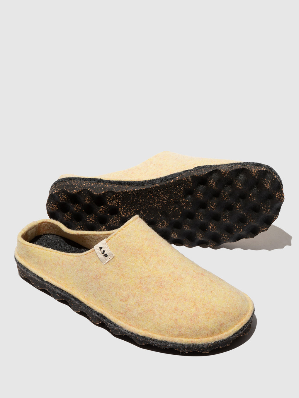 Slip-on Mules NATURA LIGHT YELLOW