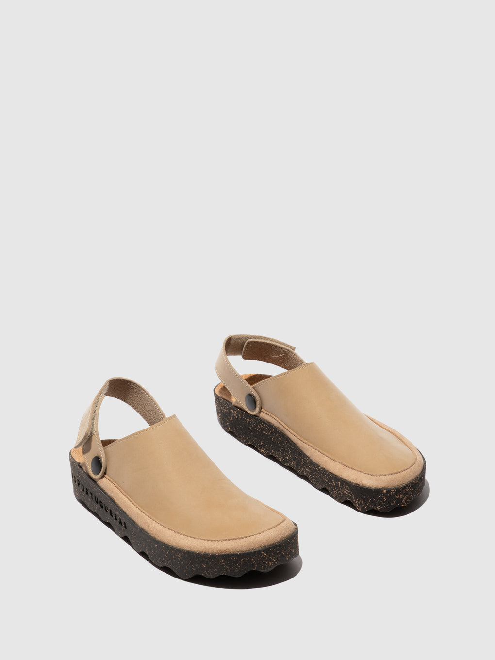 Velcro Clogs CHUCK BEIGE - ASPORTUGUESAS