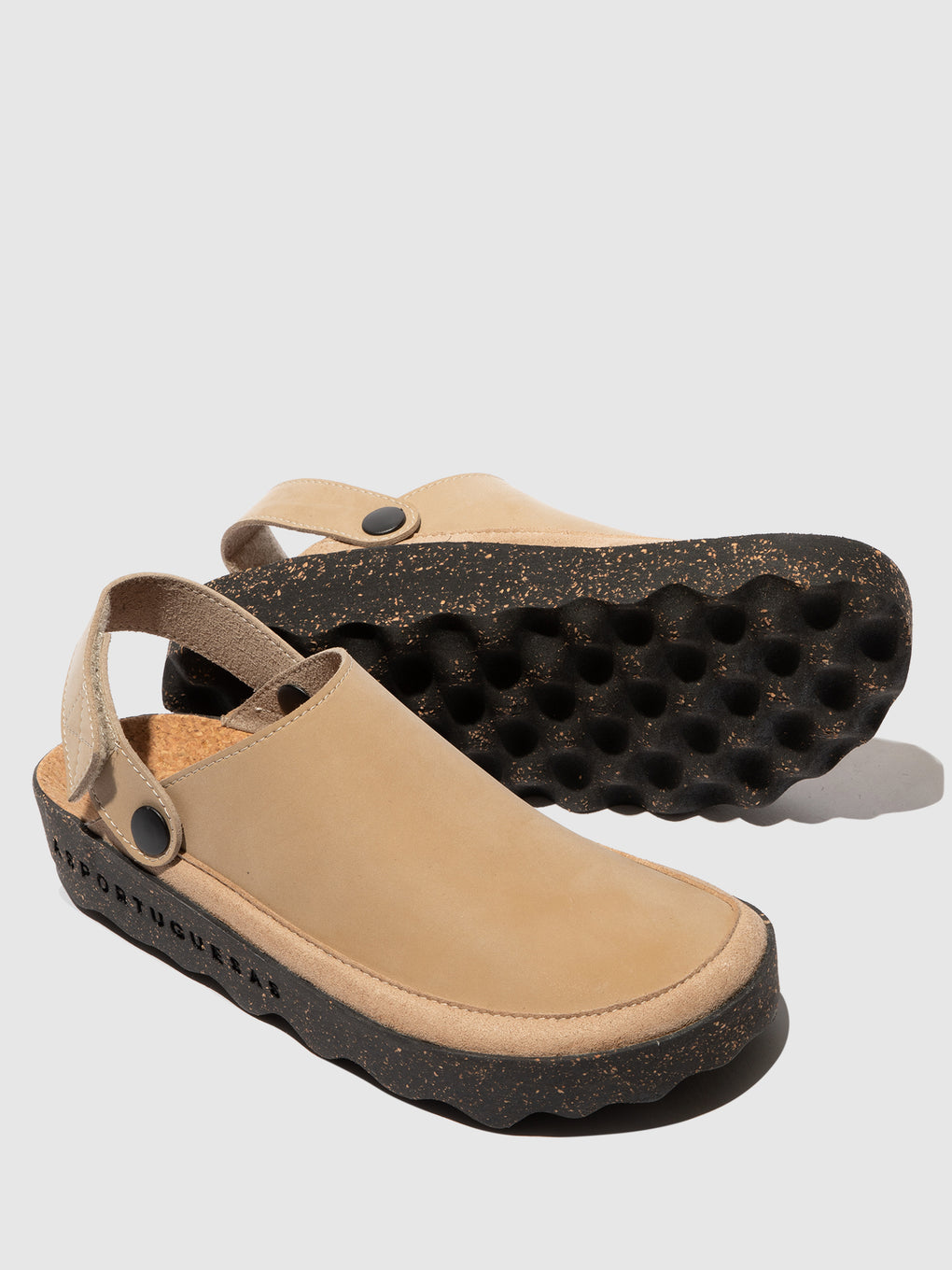 Velcro Clogs CHUCK BEIGE - ASPORTUGUESAS