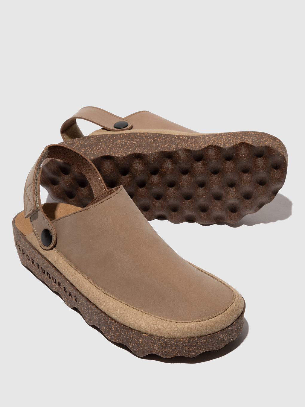 Round Toe Mules CHUCK SAND - ASPORTUGUESAS