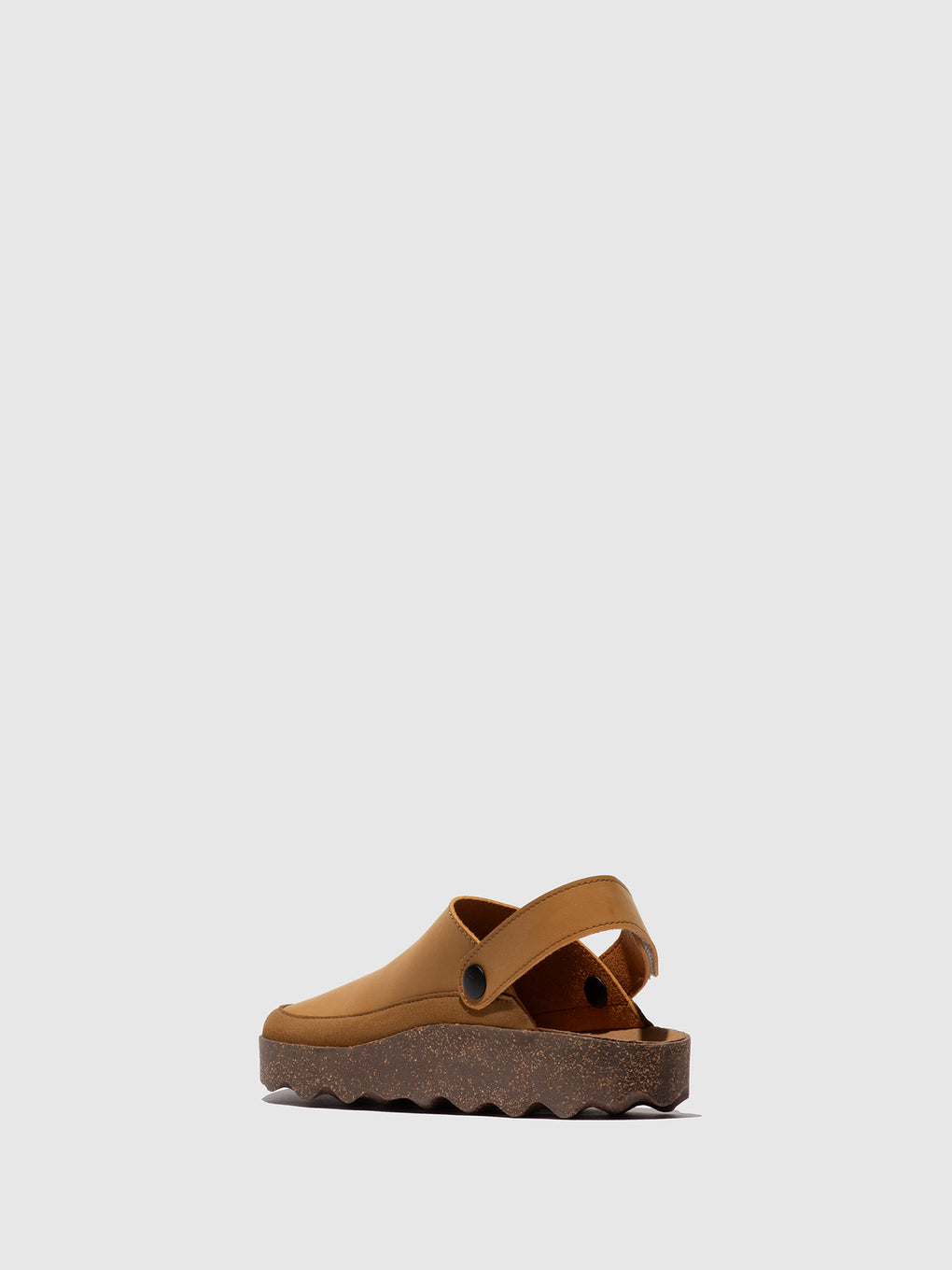 Round Toe Mules CHUCK CAMEL - ASPORTUGUESAS