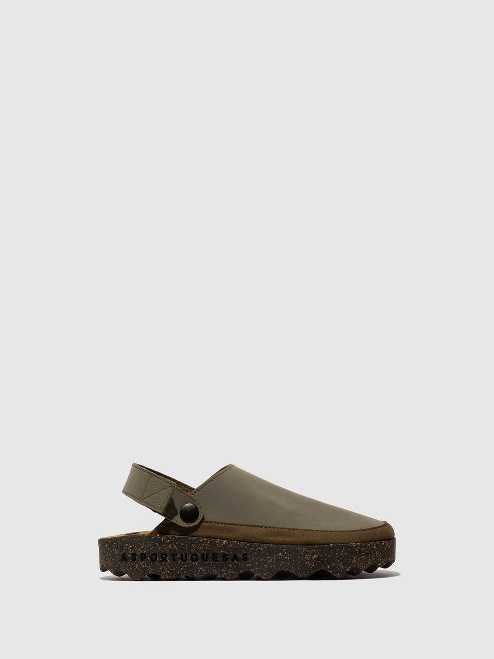Round Toe Mules CHUCK CAMEL - ASPORTUGUESAS