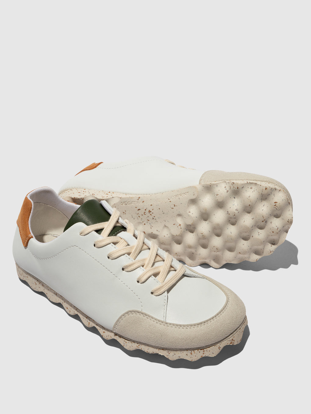 Lace-up Trainers NEVI WHITE - ASPORTUGUESAS