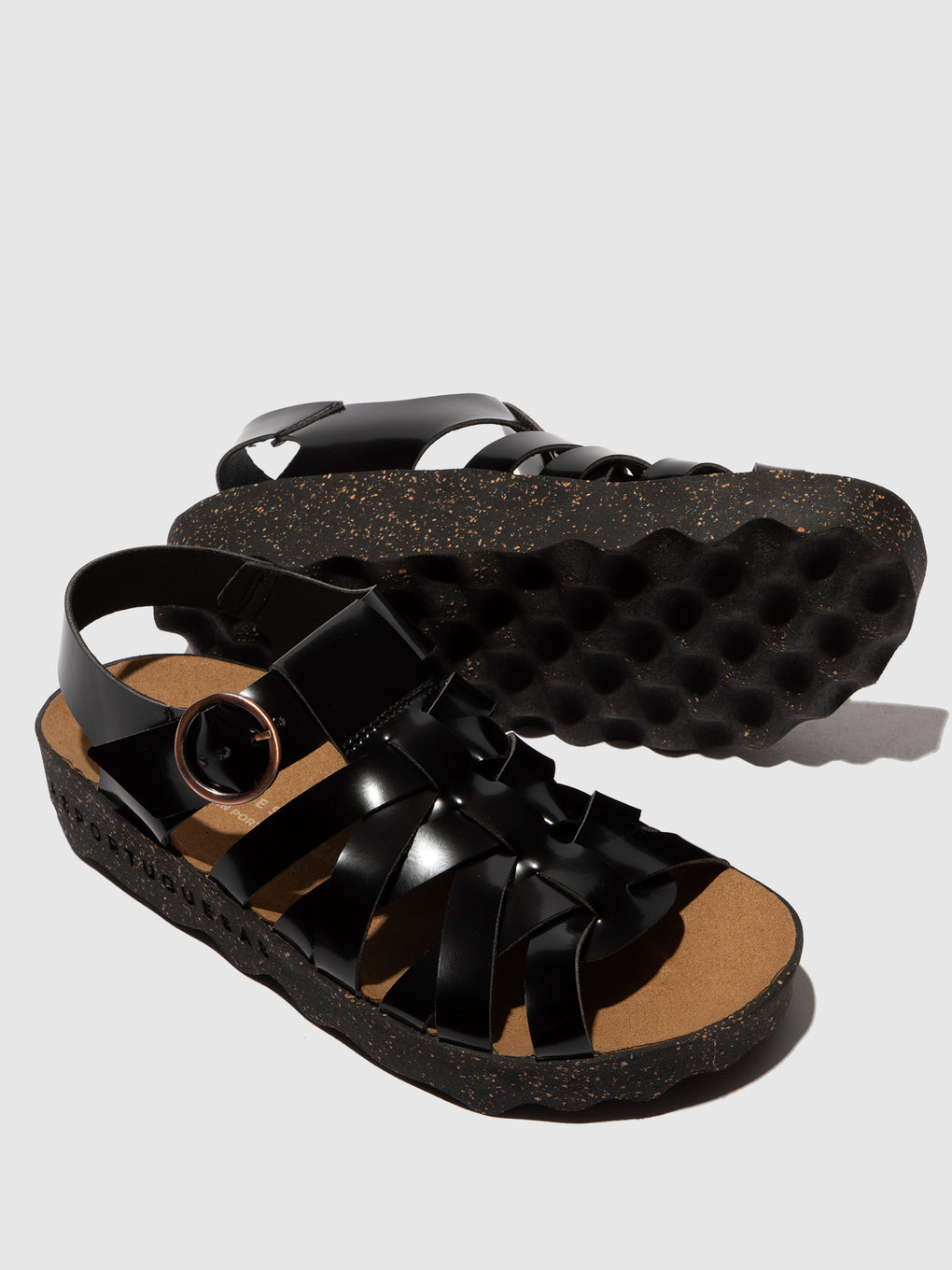 Buckle Sandals CISCO BLACK - ASPORTUGUESAS