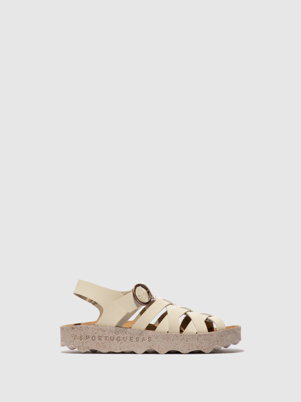 Buckle Sandals CISCO WHITE - ASPORTUGUESAS