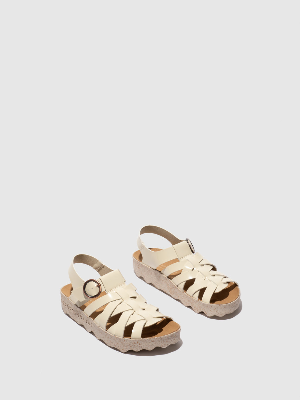 Buckle Sandals CISCO WHITE - ASPORTUGUESAS