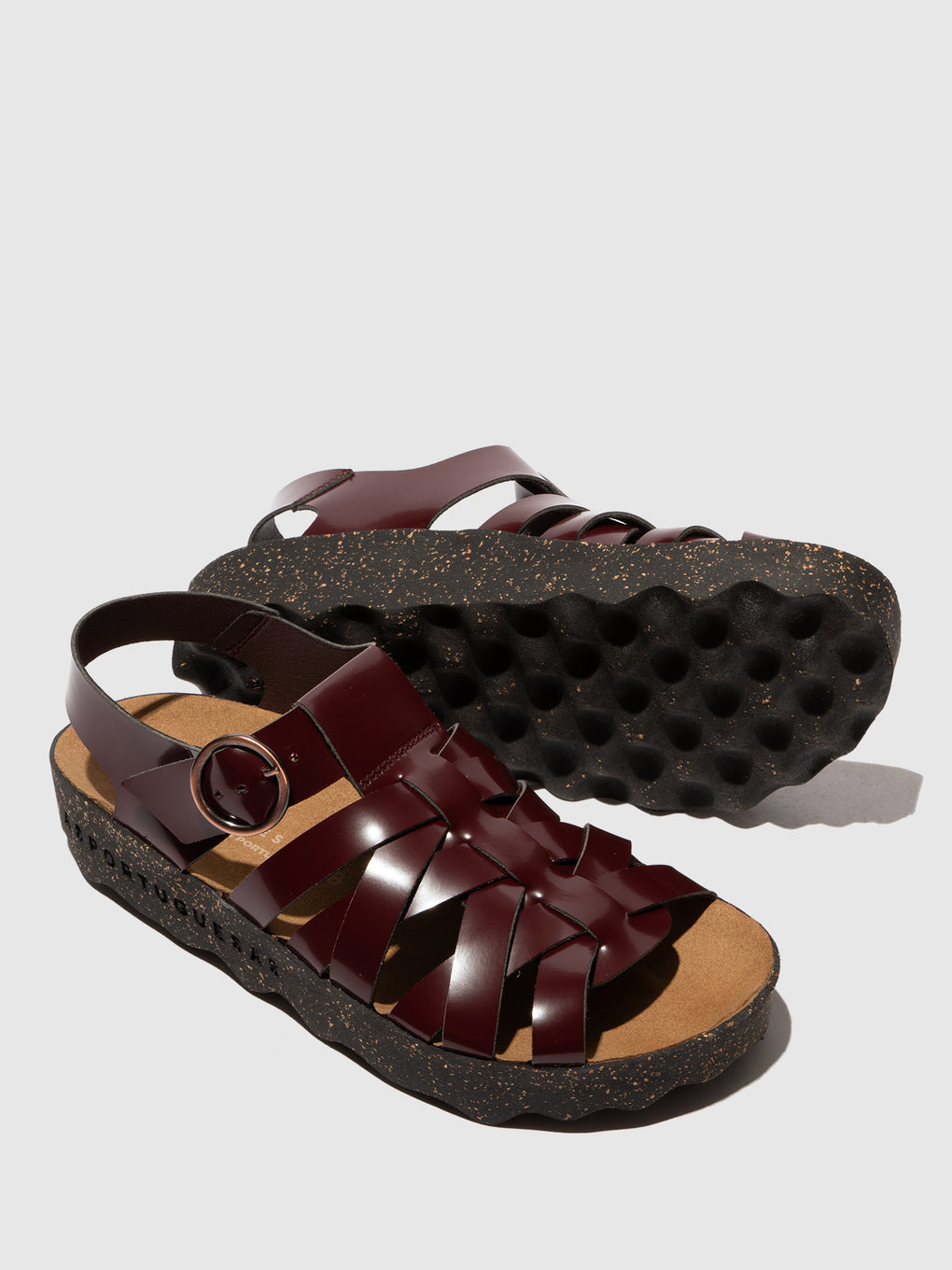 Buckle Sandals CISCO WINE - ASPORTUGUESAS