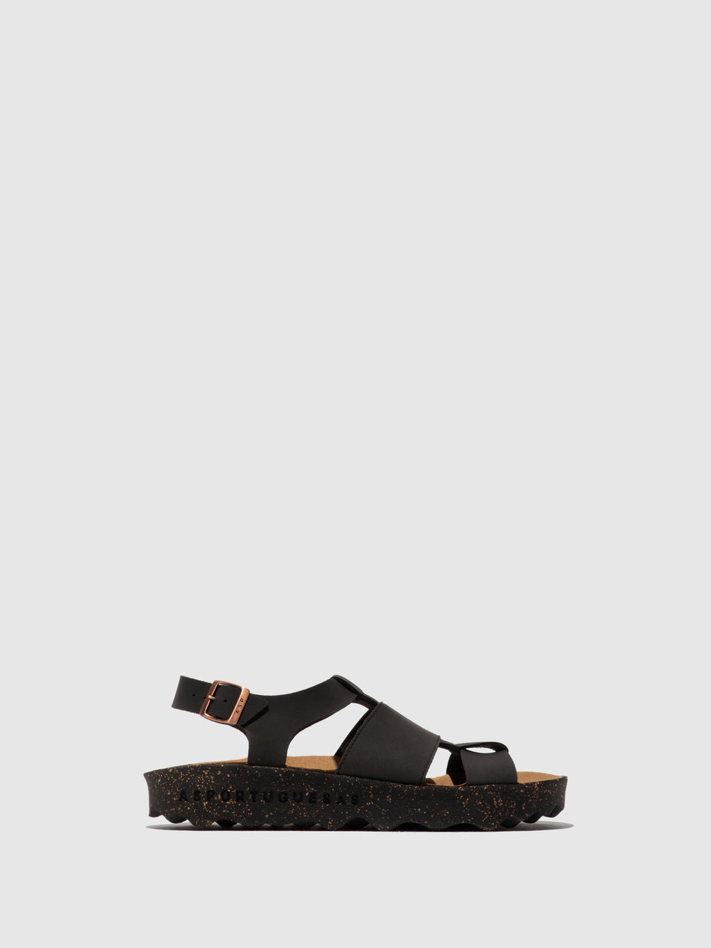 Buckle Sandals CALLA BLACK - ASPORTUGUESAS