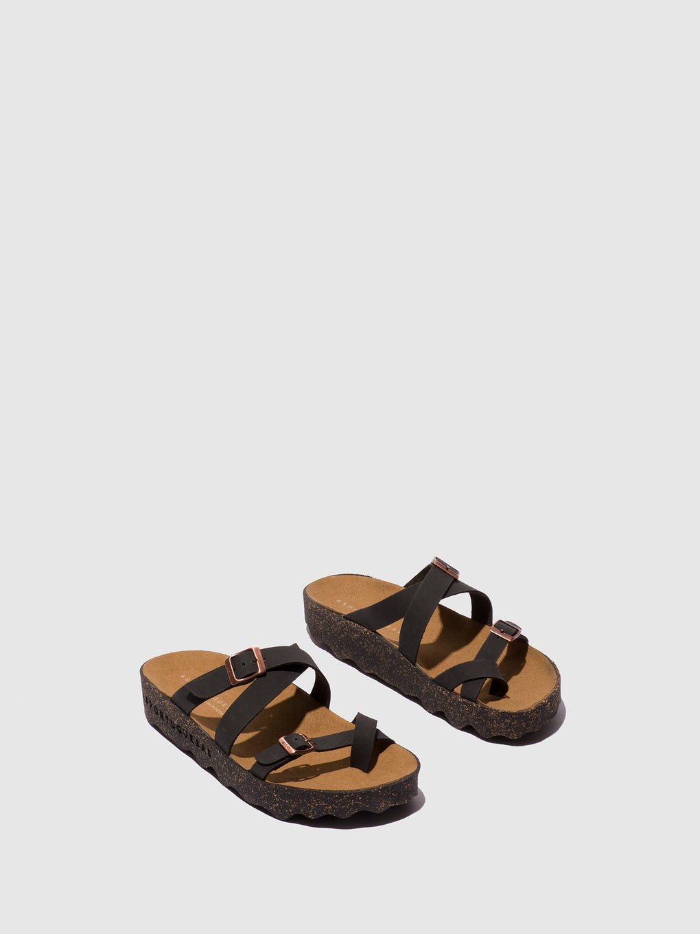Buckle Sandals CAPRI BLACK
