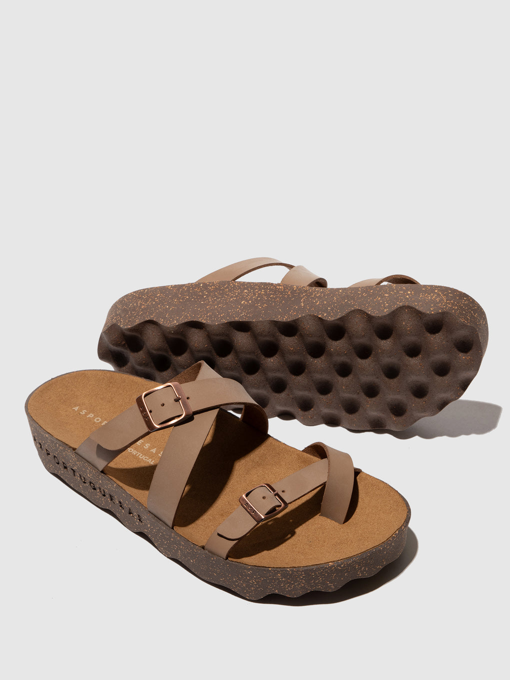 Buckle Sandals CAPRI SAND - ASPORTUGUESAS