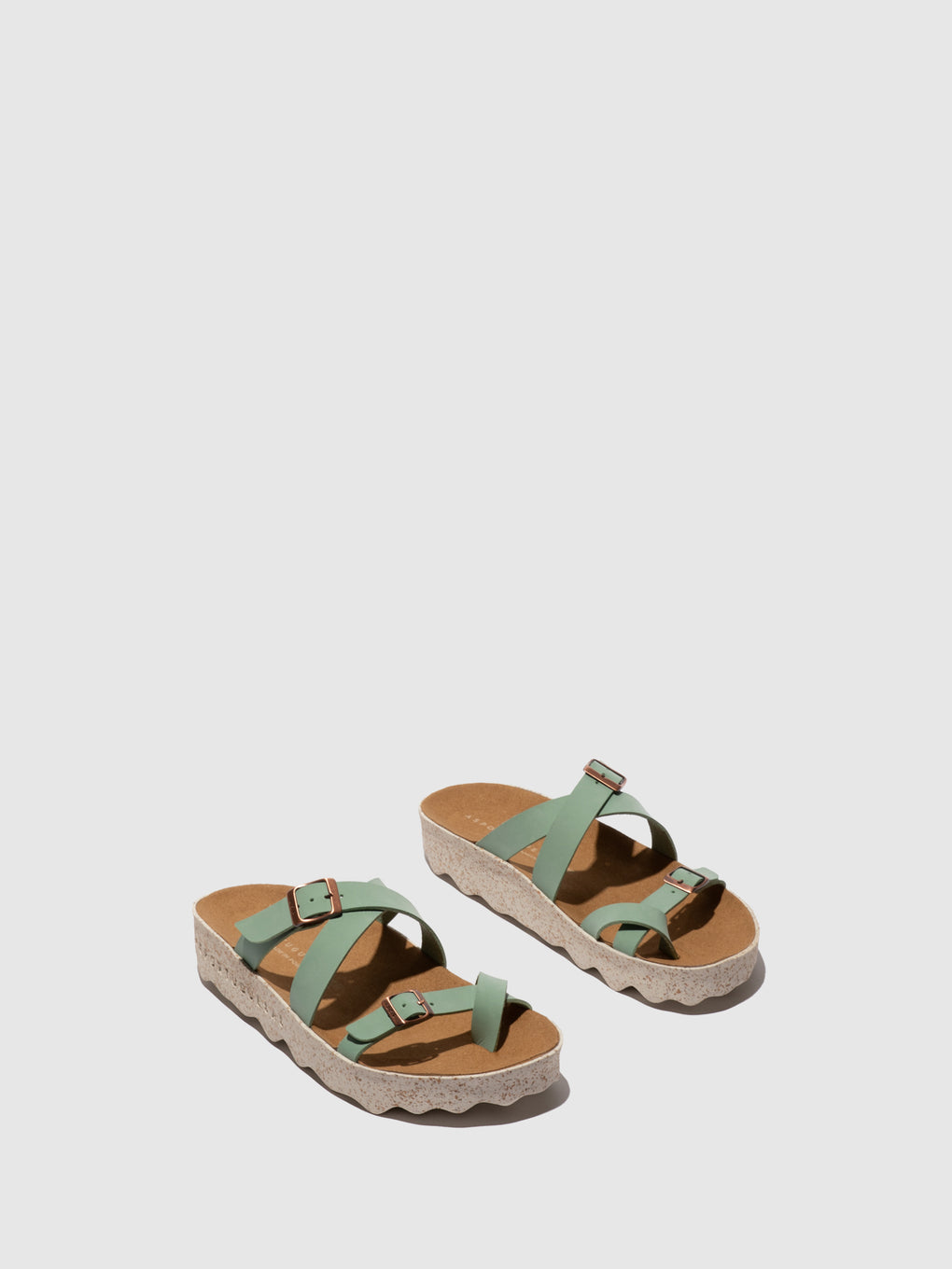 Buckle Sandals CAPRI MINT - ASPORTUGUESAS