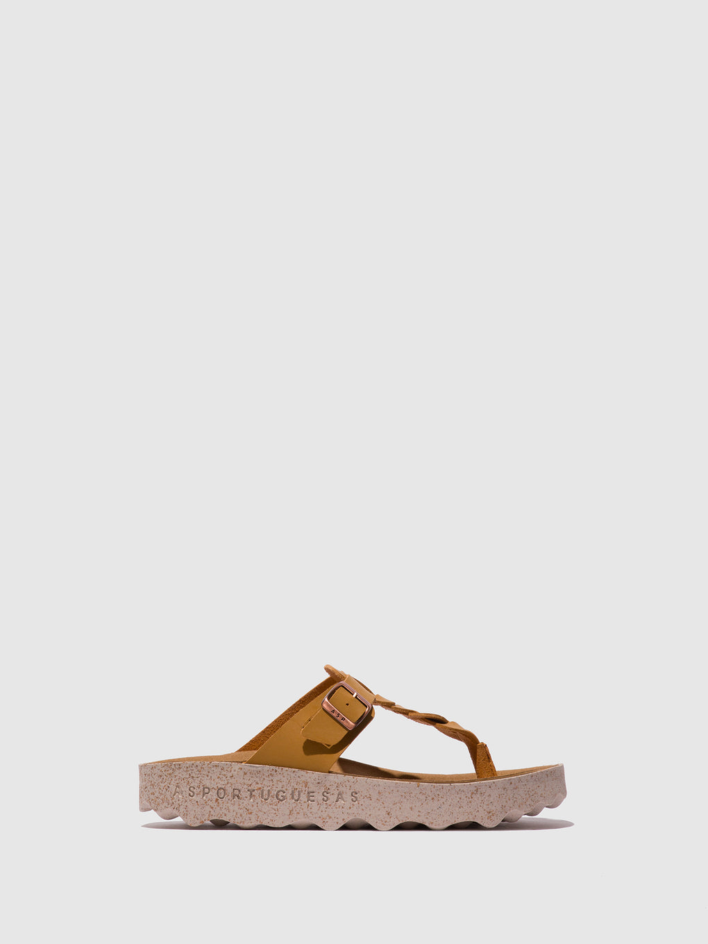 Buckle Sandals CARDI CAMEL