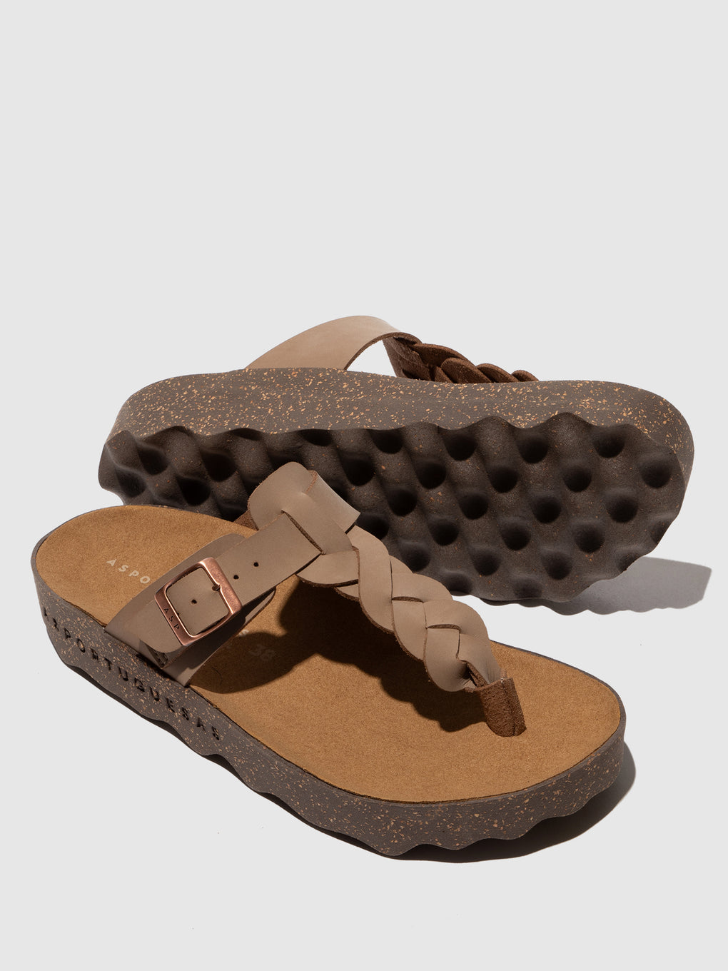 Buckle Sandals CARDI SAND - ASPORTUGUESAS