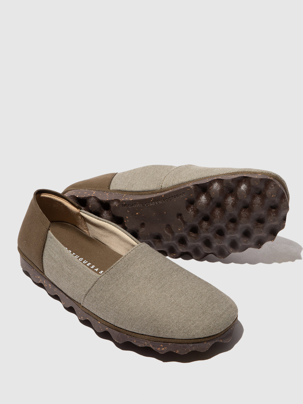Slip-on Espadrilles NEMA KHAKI - ASPORTUGUESAS