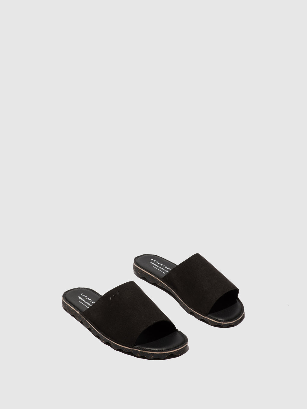 Slip-on Sandals NALA BLACK - ASPORTUGUESAS