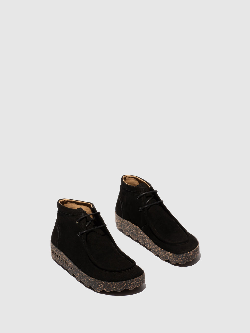 Lace-up Ankle Boots COALY L BLACK - ASPORTUGUESAS