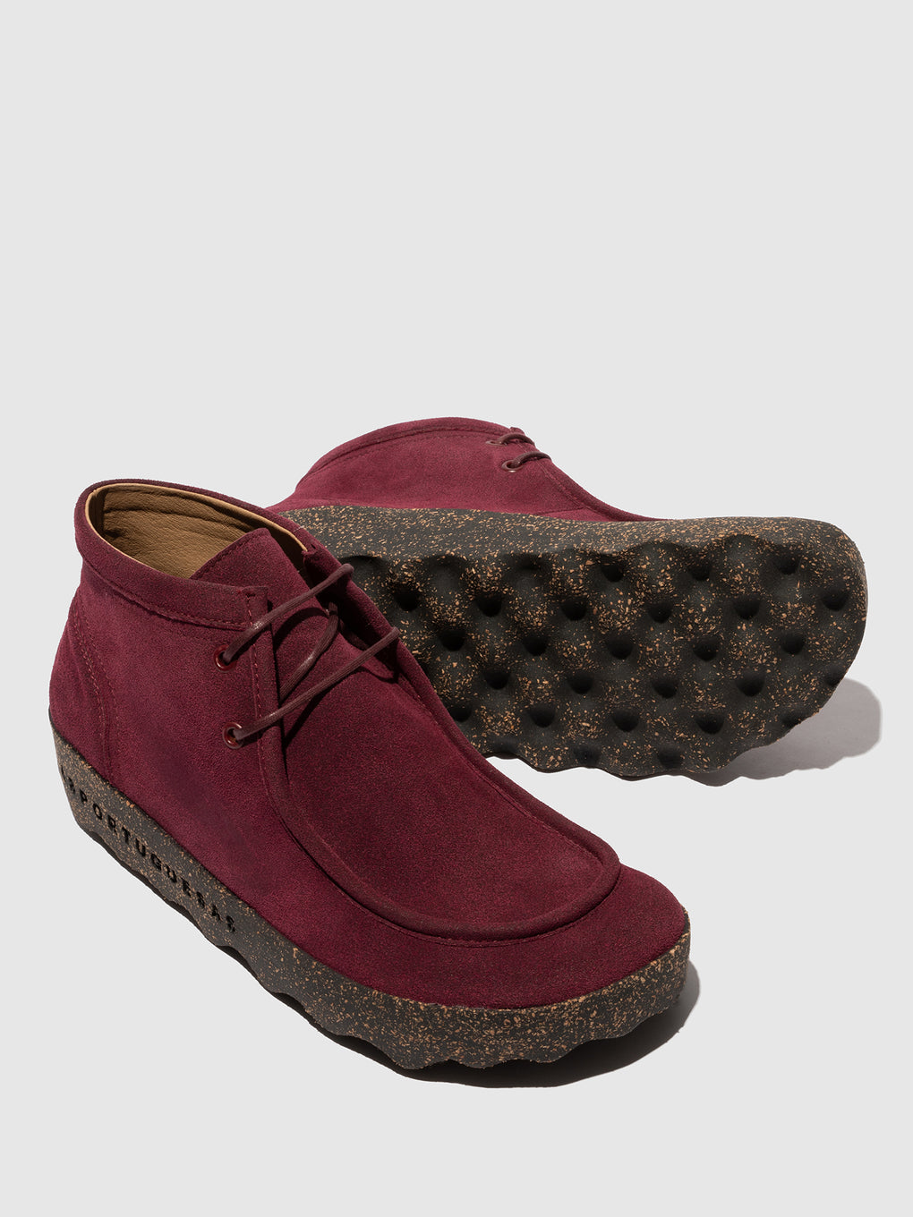 Lace-up Ankle Boots COALY L BORDEAUX - ASPORTUGUESAS