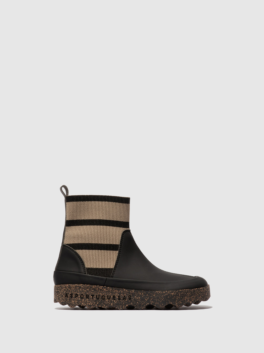 Elasticated Boots CATTY BLACK - ASPORTUGUESAS