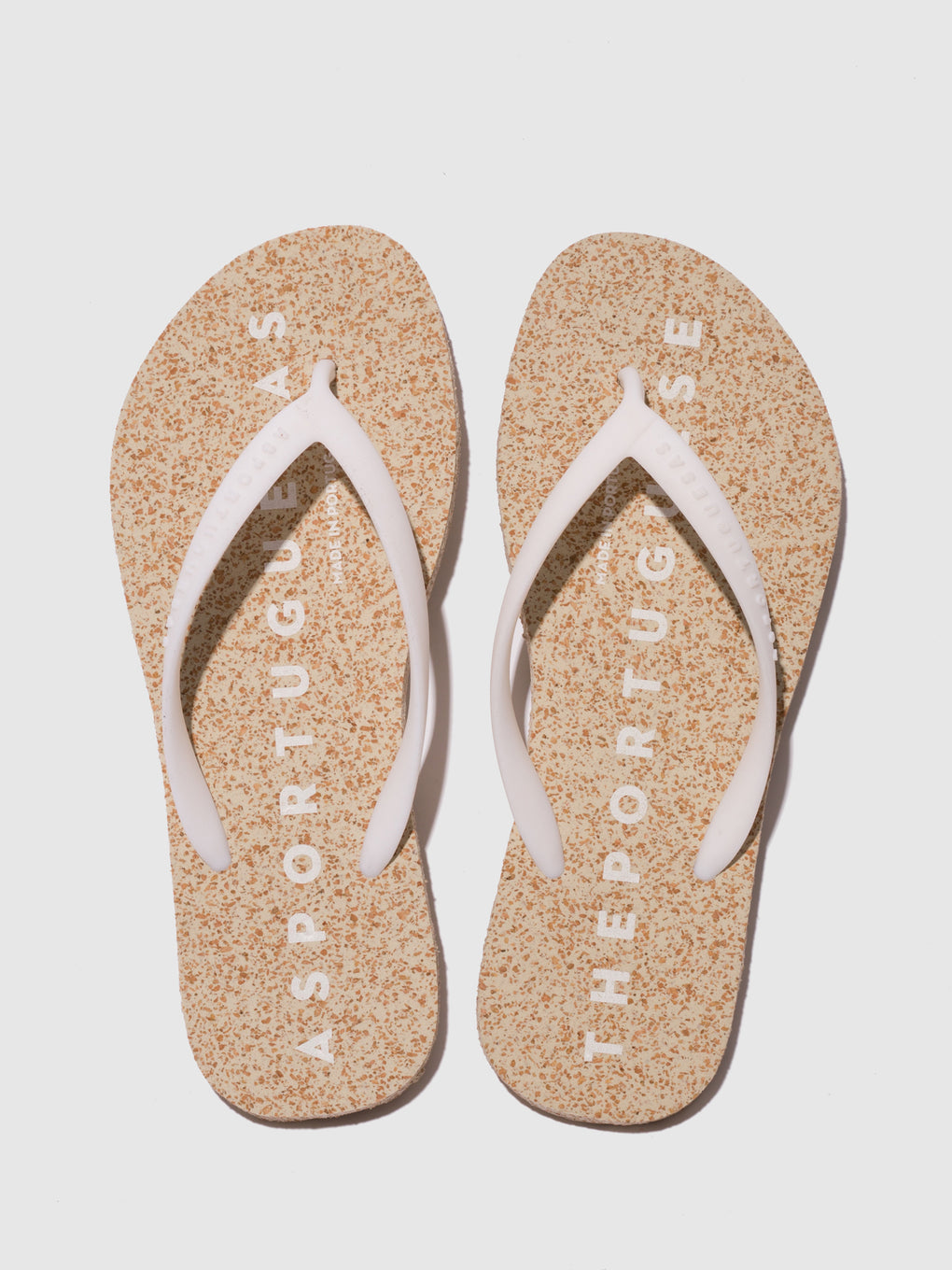 Beach Flip-Flops BASE2.0 NATURAL/WHITE