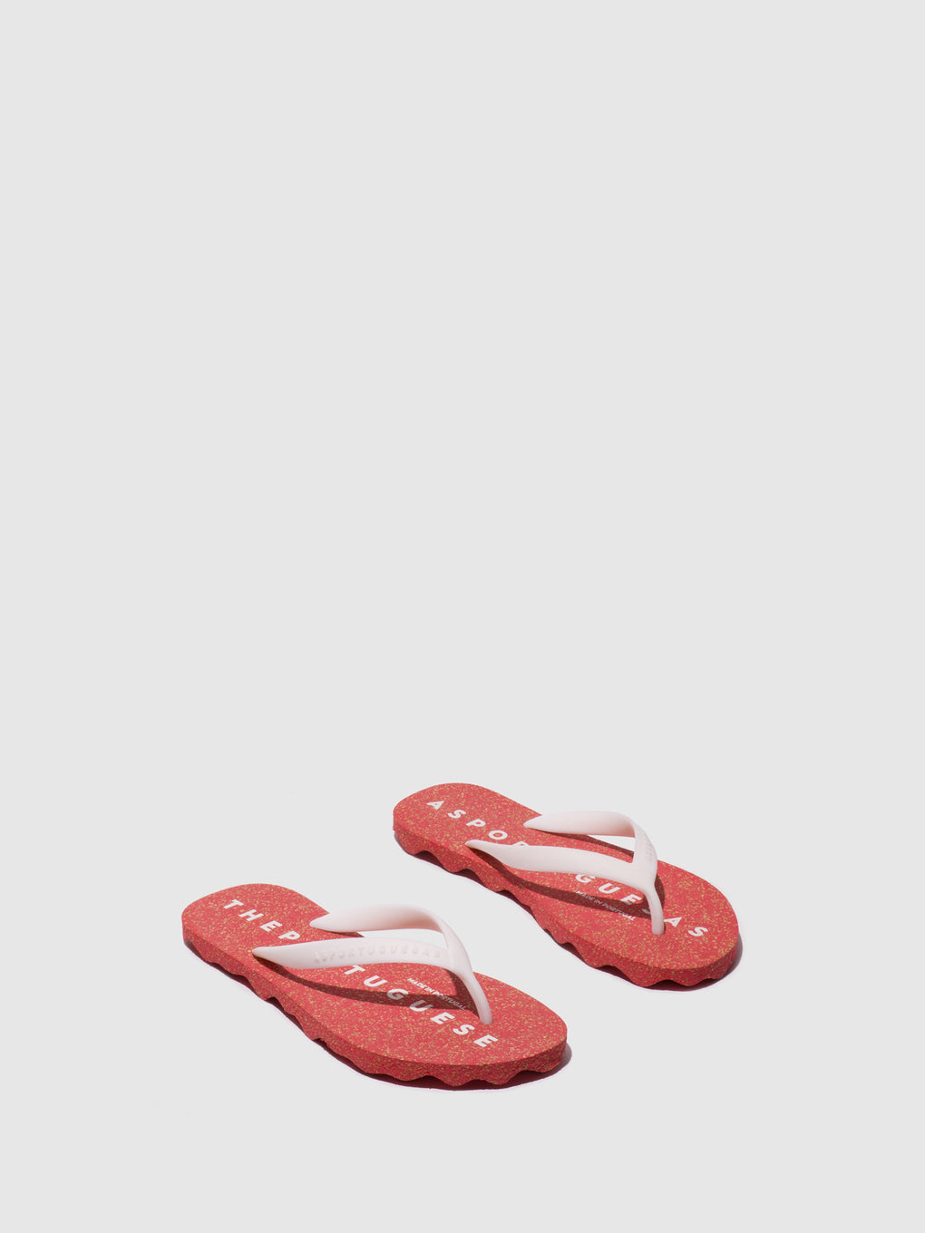 Beach Flip-Flops BASE2.0 RED/WHITE