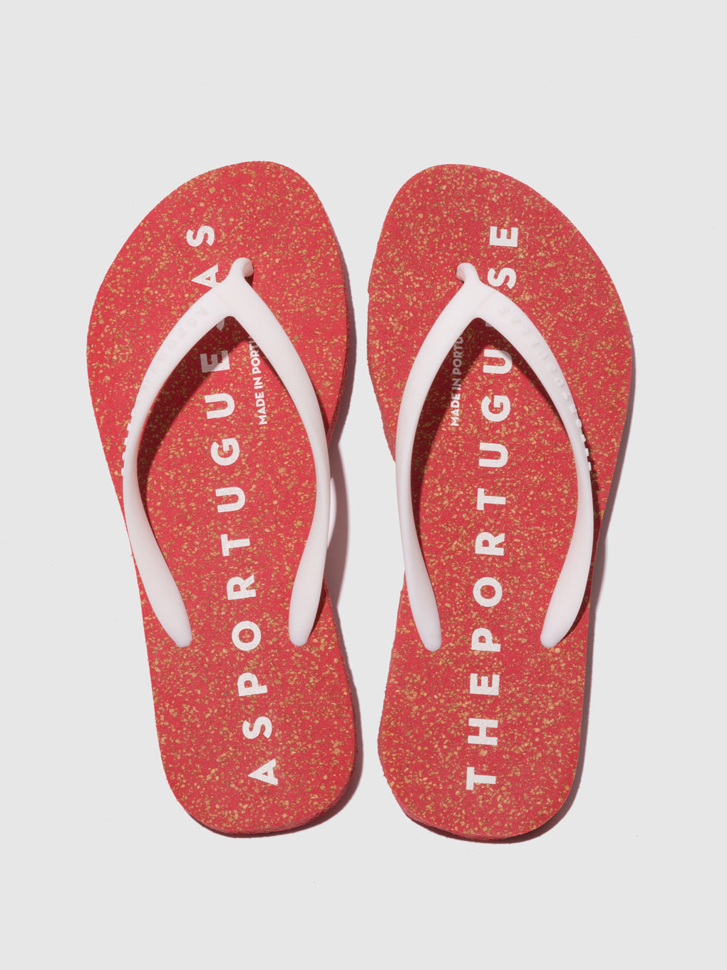 Beach Flip-Flops BASE2.0 RED/WHITE